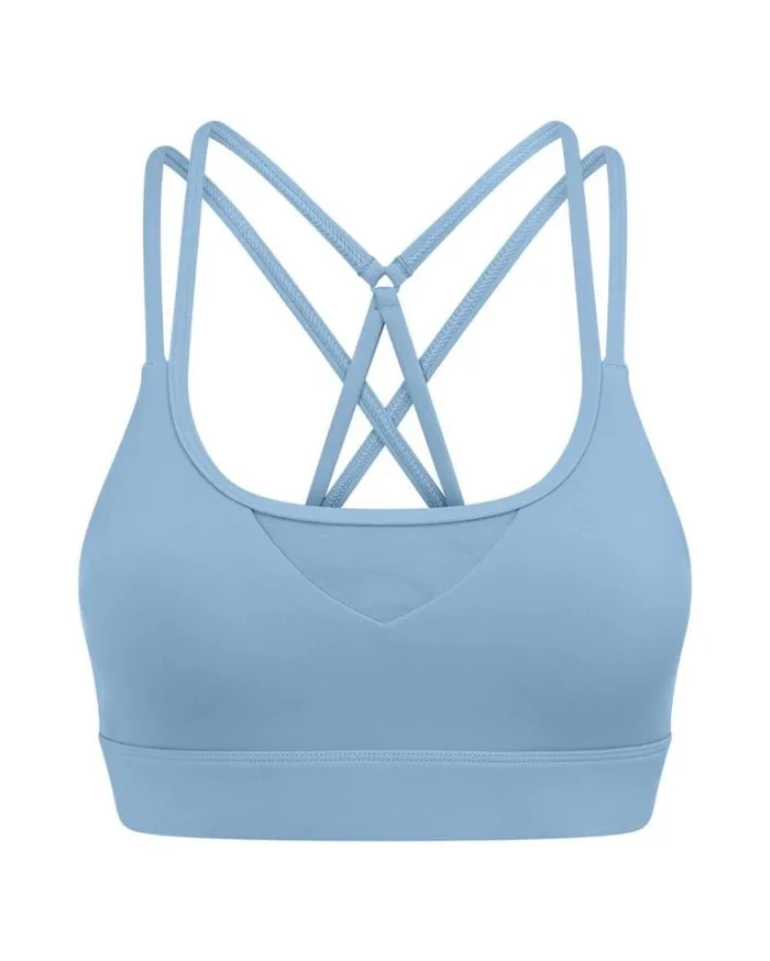 Women LORNA JANE Sports Bras Down Time Sports Bra Moontide