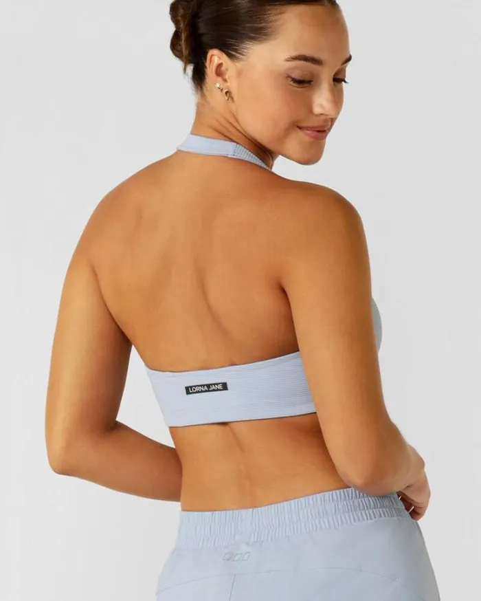 Women LORNA JANE Sports Bras Goddess Sports Bra Light Moontide