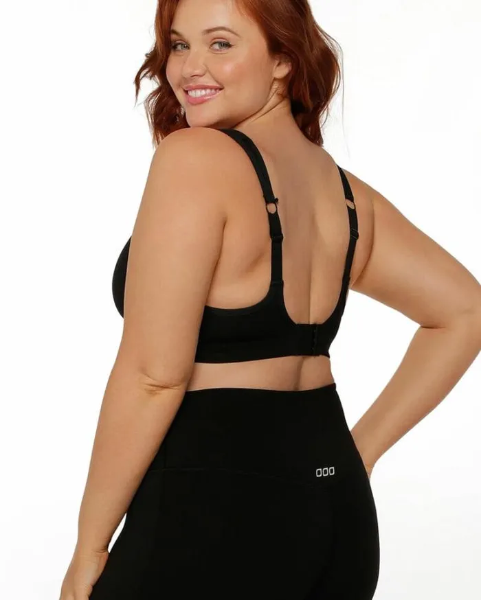 Women LORNA JANE Sports Bras Hold And Mould Sports Bra Black