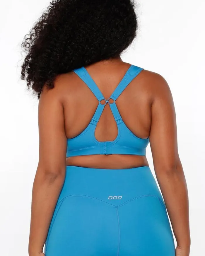 Women LORNA JANE Sports Bras Hold And Mould Sports Bra Capri Blue