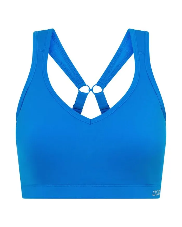 Women LORNA JANE Sports Bras Hold And Mould Sports Bra Capri Blue