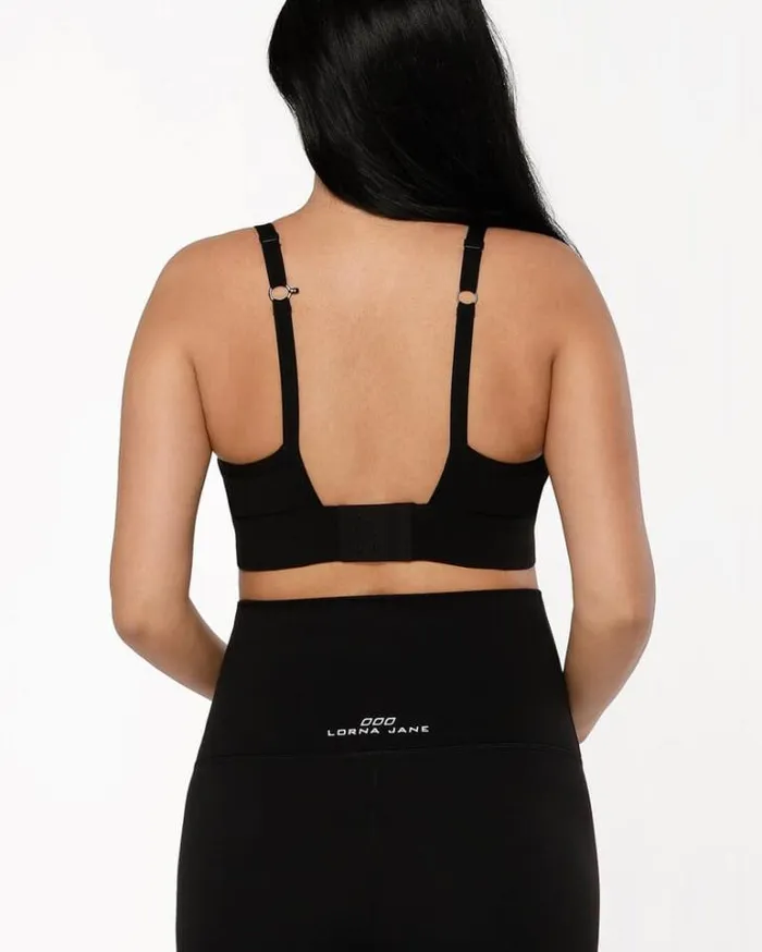 Women LORNA JANE Sports Bras LJ Nursing Bra Black