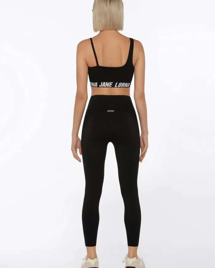 Women LORNA JANE Sports Bras Relay Sports Bra Black