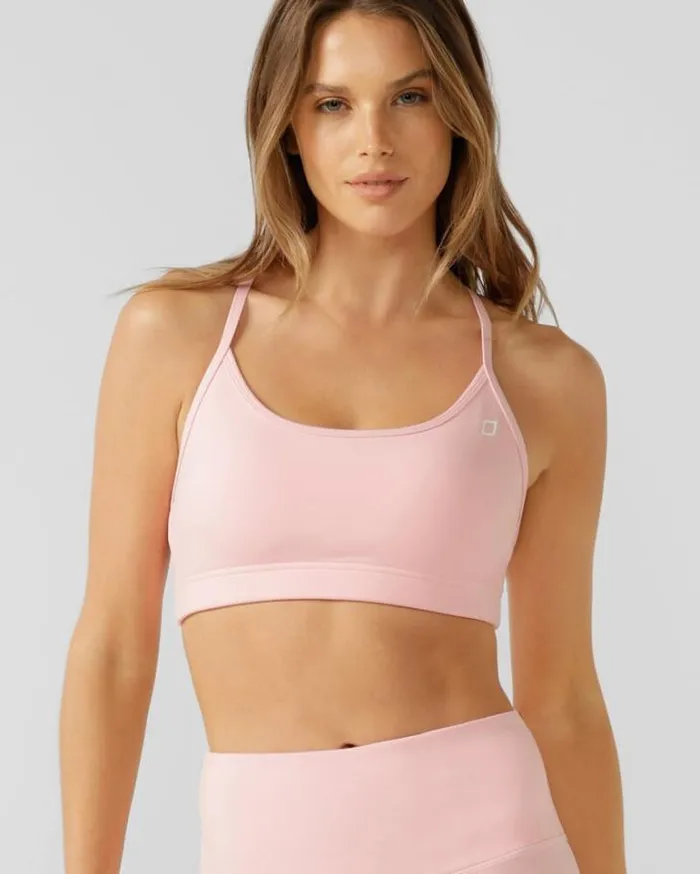 Women LORNA JANE Sports Bras Sammy Sports Bra Cotton Candy