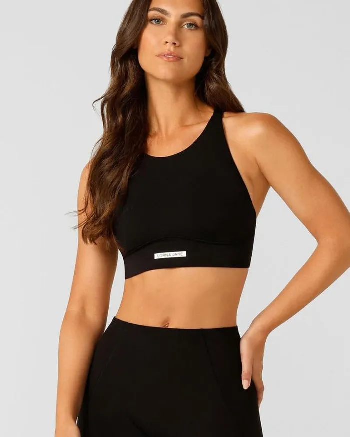 Women LORNA JANE Sports Bras Sculpt And Support Sports Bra Black