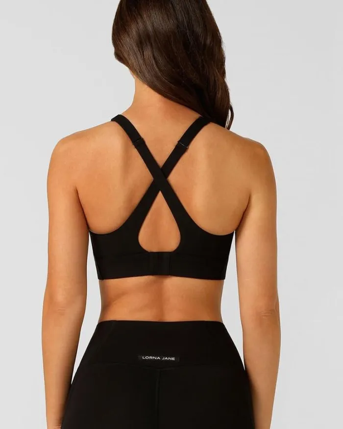 Women LORNA JANE Sports Bras Sculpt And Support Sports Bra Black