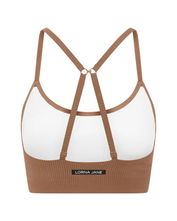 Women LORNA JANE Sports Bras Supreme Comfort Longline Sports Bra Dark Cedar