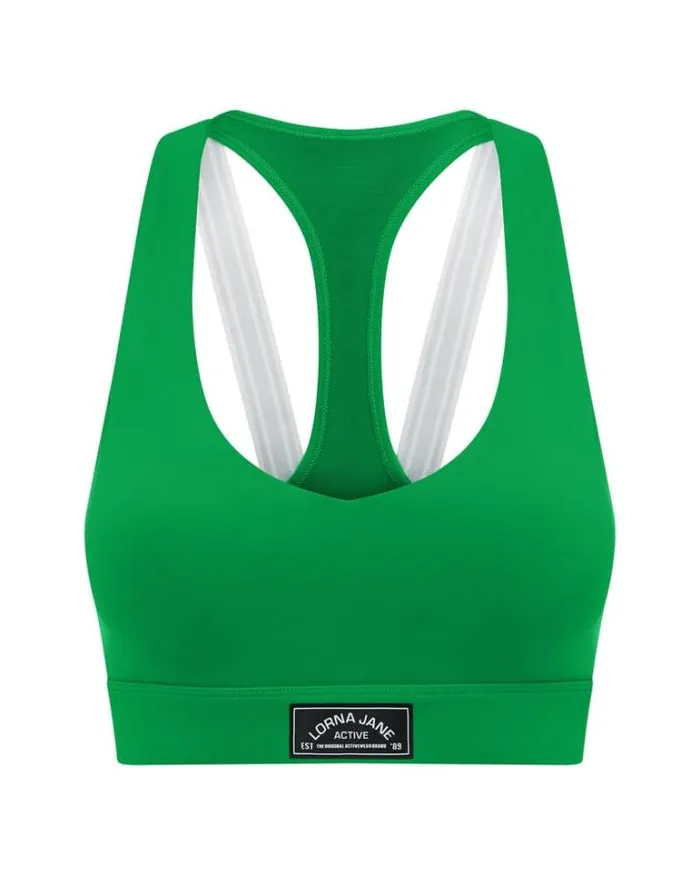 Women LORNA JANE Sports Bras Swift Heritage Sports Bra Emerald