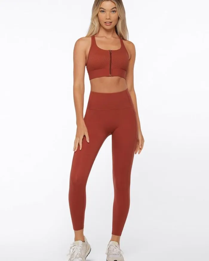 Women LORNA JANE Sports Bras Train Hard Sports Bra Spice