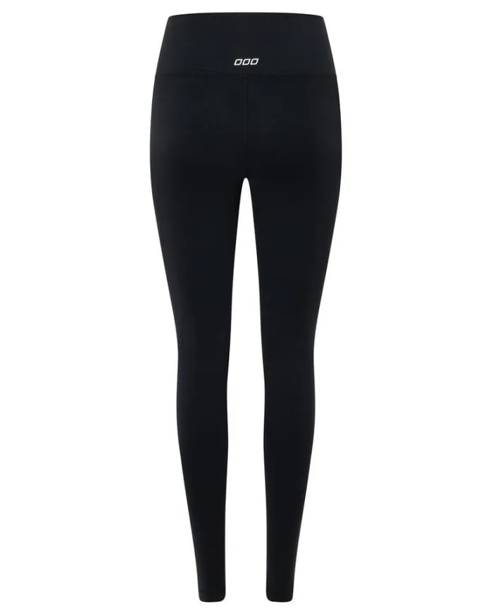 Women LORNA JANE Tights And Leggings All Day Lotus Thermal No Chafe Full Length Leggings Black