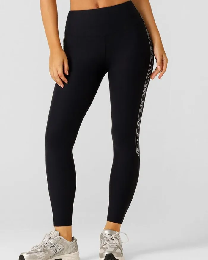 Women LORNA JANE Tights And Leggings Day Break Excel Ankle Biter Leggings Midnight Blue