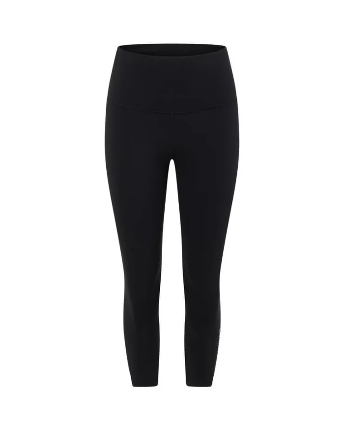 Women LORNA JANE Tights And Leggings HiFold Lotus 78 Leggings Black