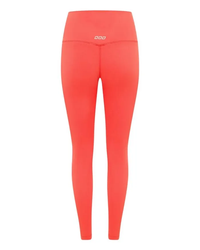 Women LORNA JANE Tights And Leggings HiFold Lotus Ankle Biter Leggings Strawberry