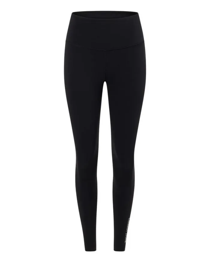 Women LORNA JANE Tights And Leggings Lotus No Chafe Ankle Biter Leggings Black