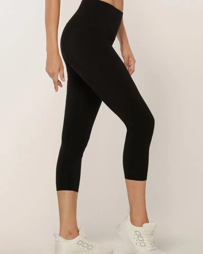 Women LORNA JANE Tights And Leggings The Lotus Leggings Black