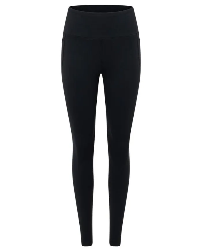 Women LORNA JANE Tights And Leggings Ultra Amy Thermal Tech Full Length Leggings Black