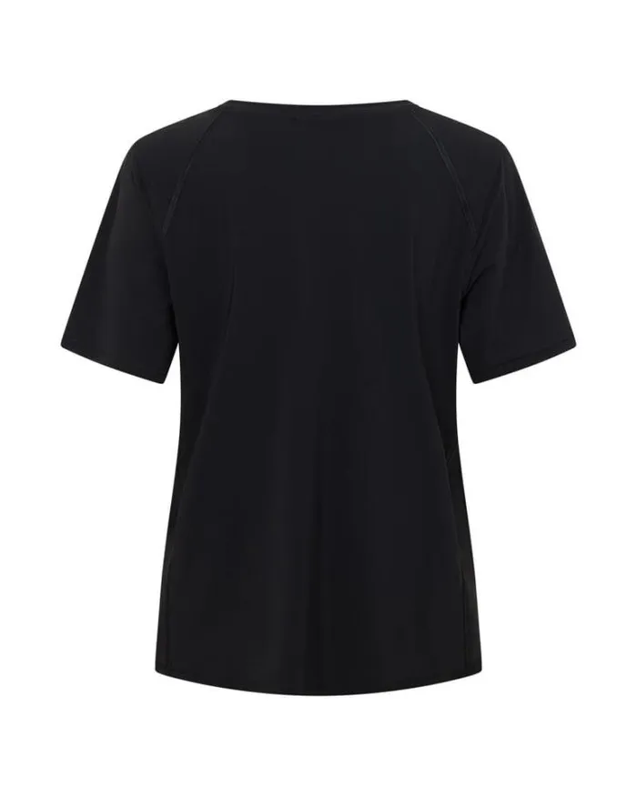 Women LORNA JANE Tops All Hours Reflective Active Tee Black