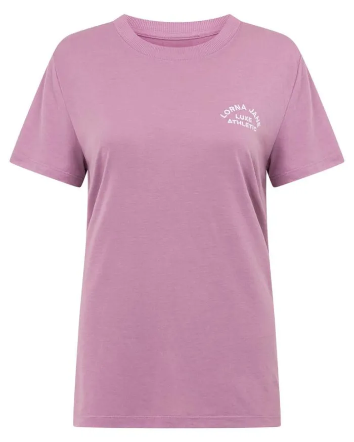 Women LORNA JANE Tops Lotus TShirt New Orchid