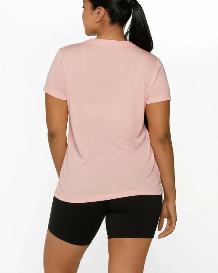 Women LORNA JANE Tops Lotus TShirt Peony