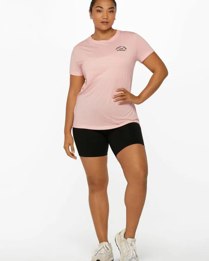 Women LORNA JANE Tops Lotus TShirt Peony