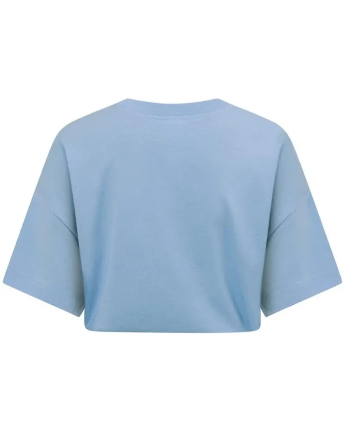 Women LORNA JANE Tops Trailblazer Cropped Tee Moontide