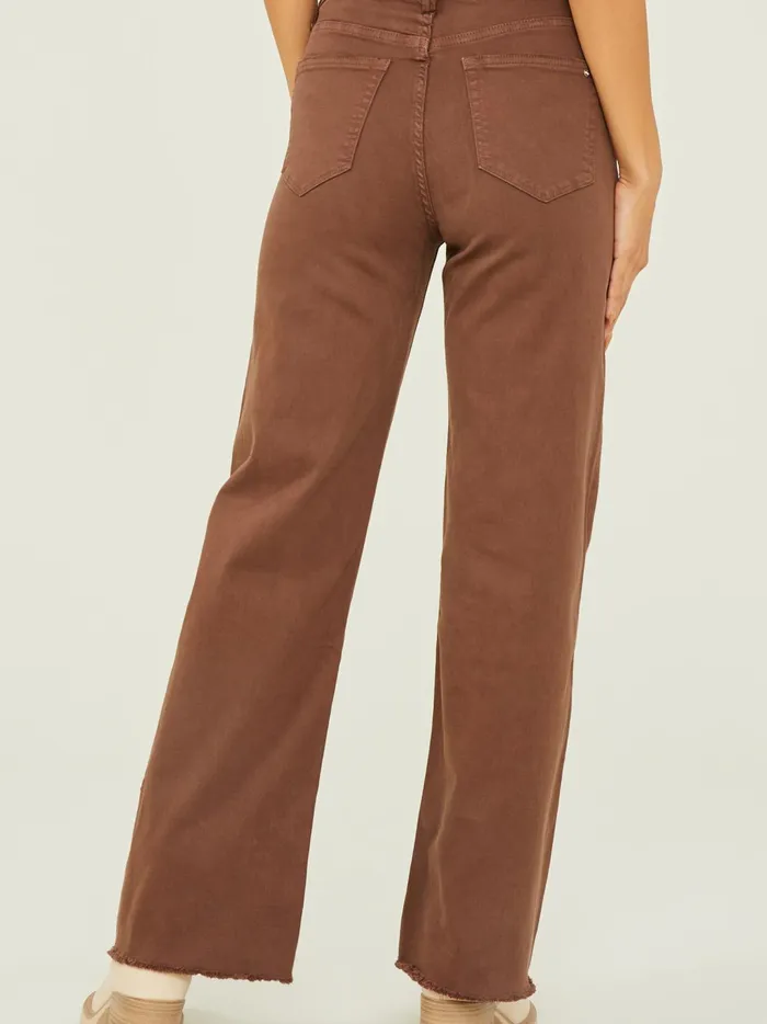 Women Luna Straight Leg Pants Brown Altar039d State Pants
