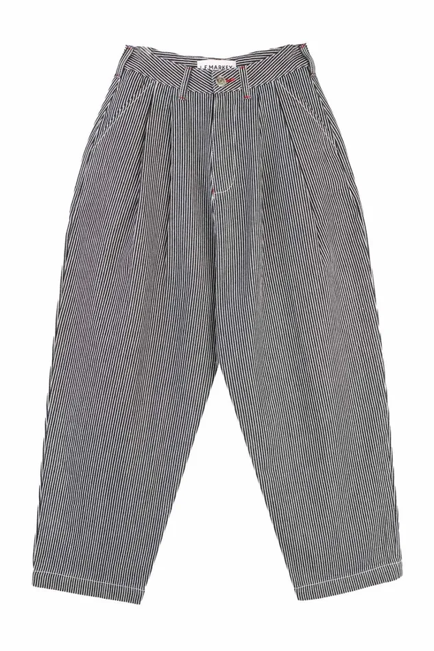 Women Mega Slacks Indigo Stripe LF Markey Trousers