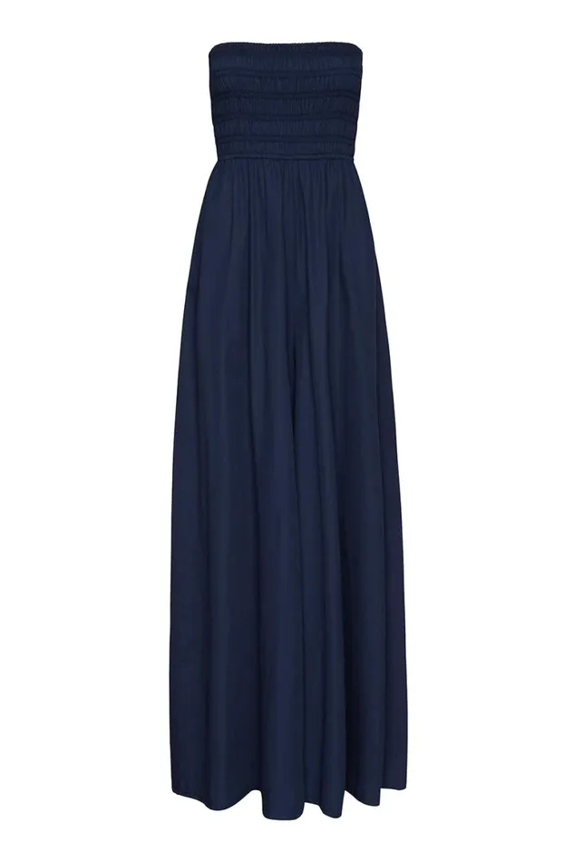 Women MISA Los Angeles Dresses ANDREA JUMPSUIT Sand Solid Poplin