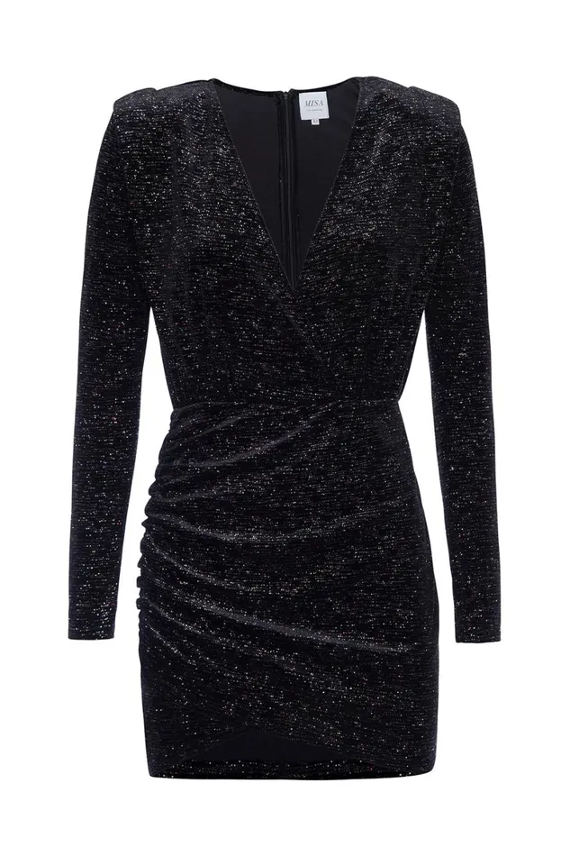 Women MISA Los Angeles Dresses DIVIANA DRESS Astral Dusted