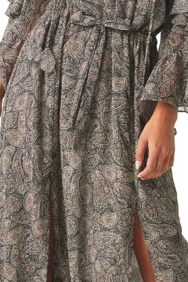 Women MISA Los Angeles Dresses DONNA DRESS Paisley Shimmer