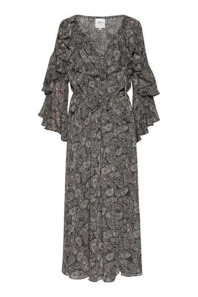 Women MISA Los Angeles Dresses DONNA DRESS Paisley Shimmer