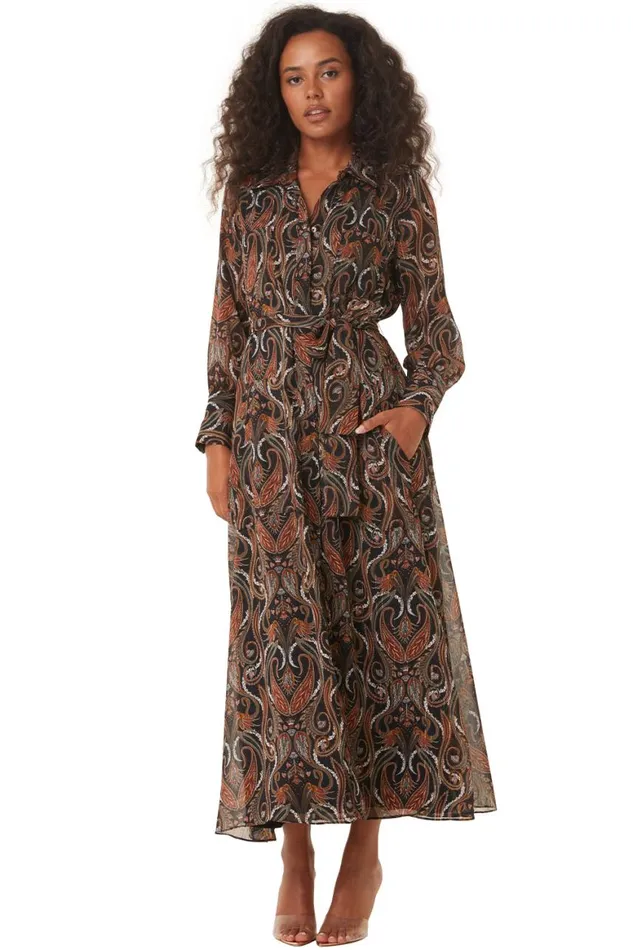 Women MISA Los Angeles Dresses INES DRESS Spartina Paisley