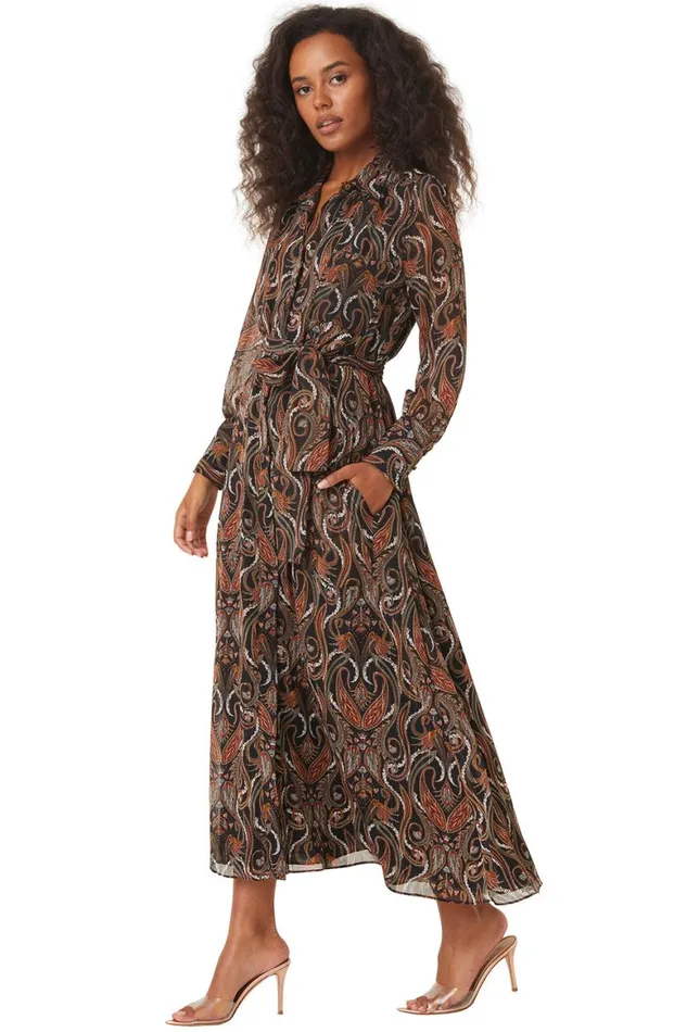 Women MISA Los Angeles Dresses INES DRESS Spartina Paisley