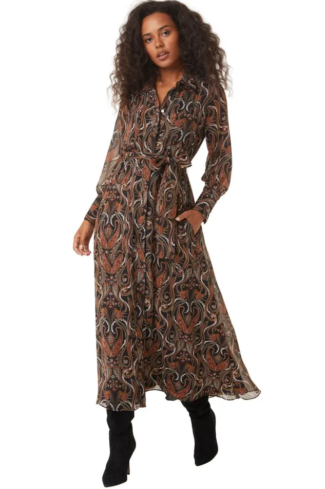 Women MISA Los Angeles Dresses INES DRESS Spartina Paisley