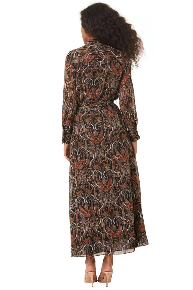 Women MISA Los Angeles Dresses INES DRESS Spartina Paisley