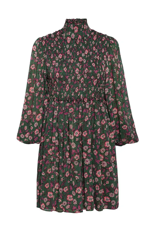 Women MISA Los Angeles Dresses JESSA DRESS Evergreen Blooms