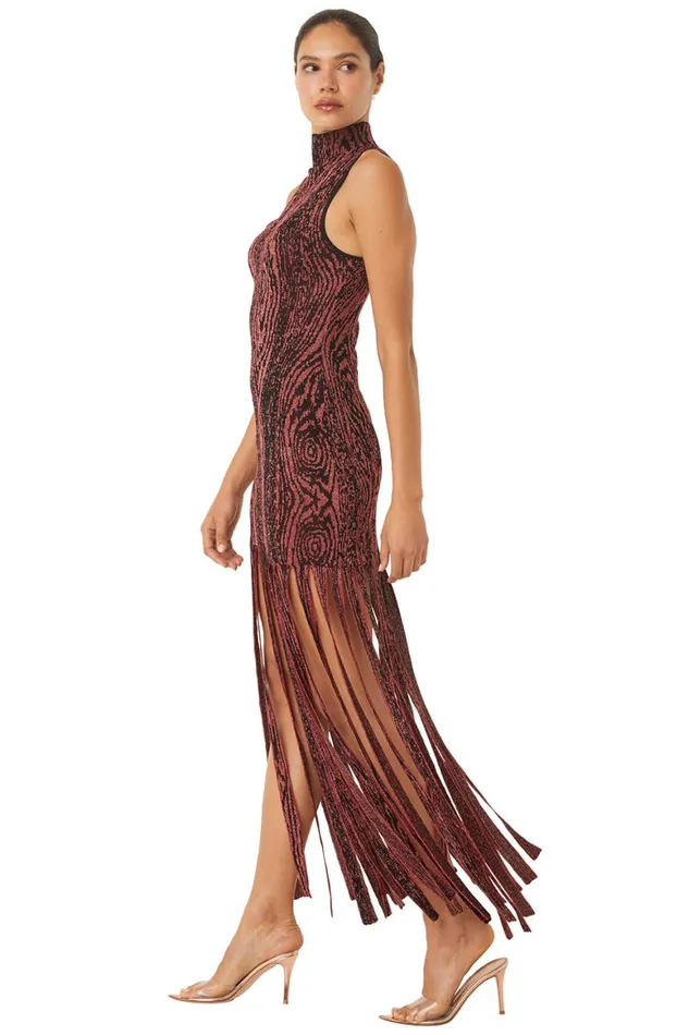 Women MISA Los Angeles Dresses JOSEPHINE DRESS Pomegranate