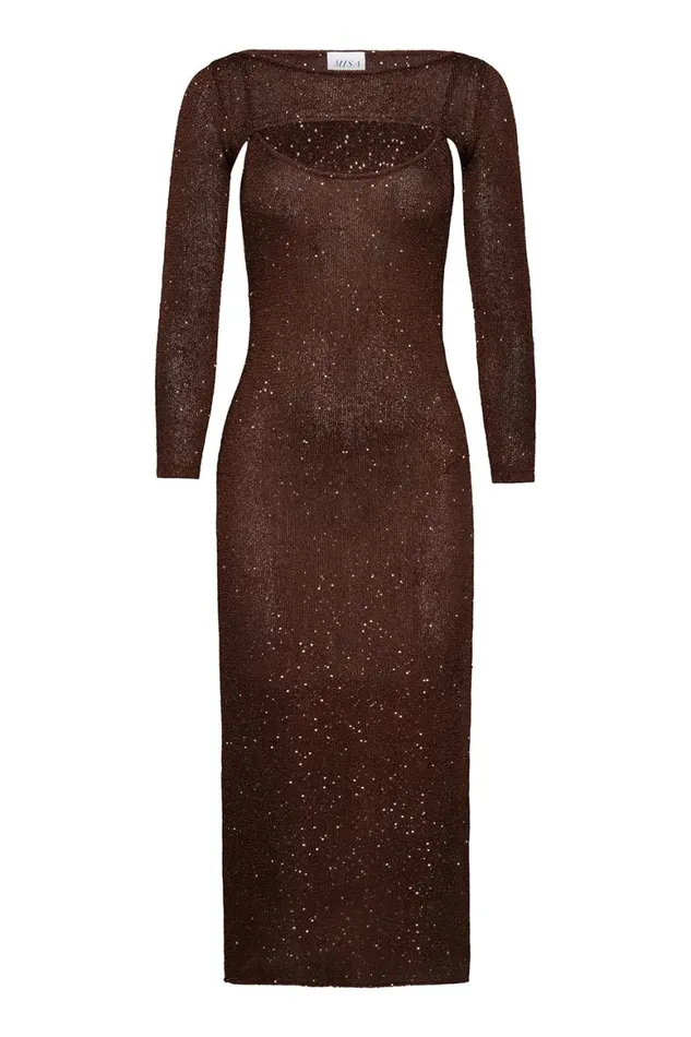 Women MISA Los Angeles Dresses LISETTE DRESS Lipstick Red