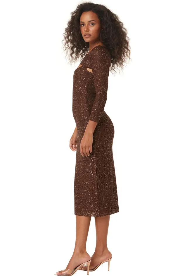 Women MISA Los Angeles Dresses LISETTE DRESS Lipstick Red