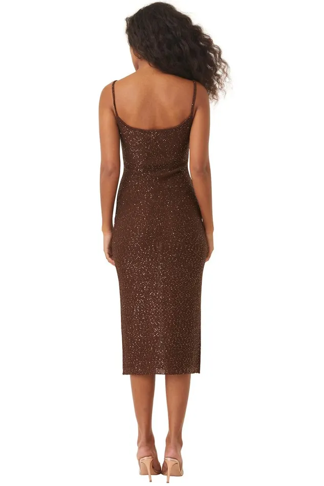 Women MISA Los Angeles Dresses LISETTE DRESS Lipstick Red