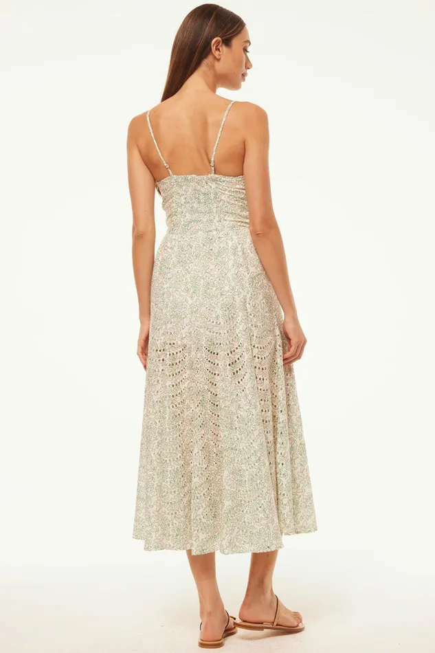 Women MISA Los Angeles Dresses MARINA DRESS Dewdrop Eyelet
