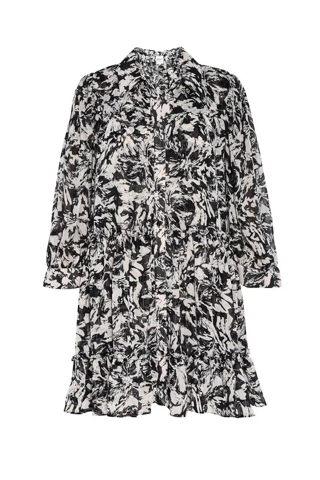Women MISA Los Angeles Dresses MITA DRESS Tonal Abstract