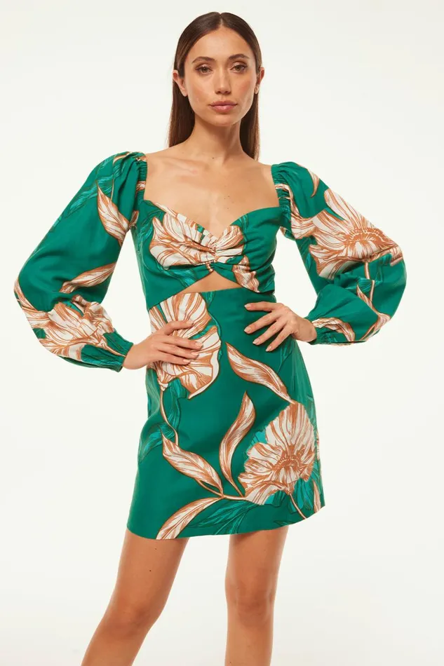 Women MISA Los Angeles Dresses NINA DRESS Cartagena Flora