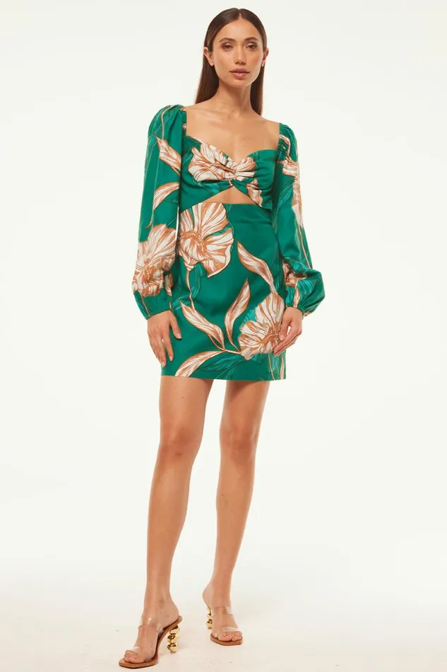 Women MISA Los Angeles Dresses NINA DRESS Cartagena Flora