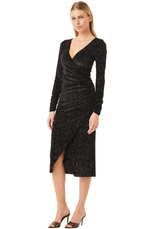 Women MISA Los Angeles Dresses SETARAH DRESS Astral Dusted