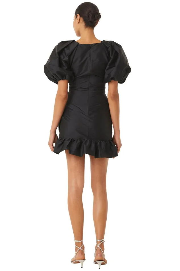 Women MISA Los Angeles Dresses SYBIL DRESS Black