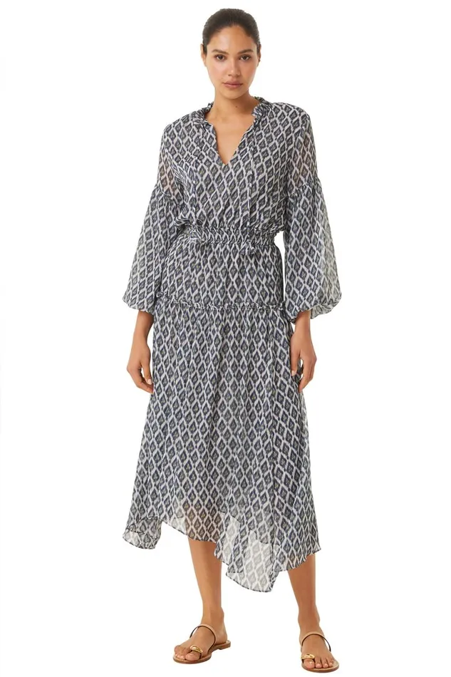 Women MISA Los Angeles Dresses TASIA DRESS Peridot Eyes