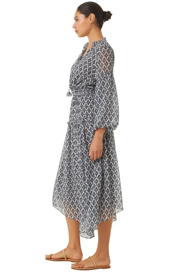 Women MISA Los Angeles Dresses TASIA DRESS Peridot Eyes