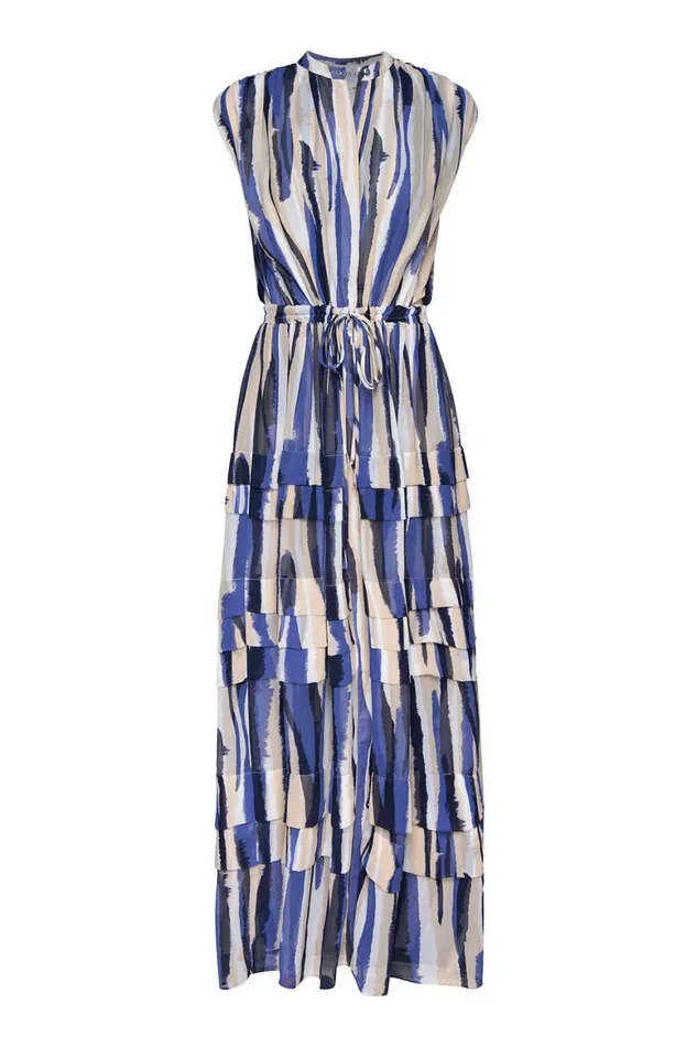 Women MISA Los Angeles Dresses ULRICHA DRESS Striped Instinct
