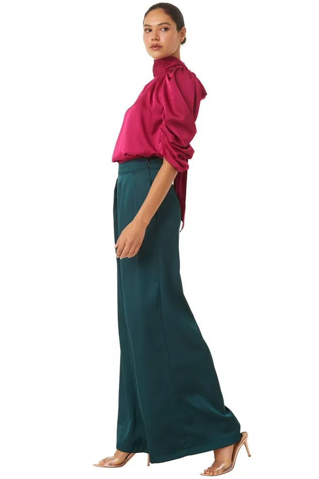 Women MISA Los Angeles Pants FILIPPA PANT Leonardo Patchwork